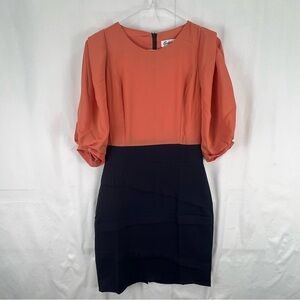 Eyekepper - Women's Dress - Size 0 - Orange and Navy